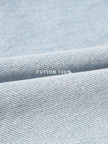 100% Cotton Line Wide Pants
