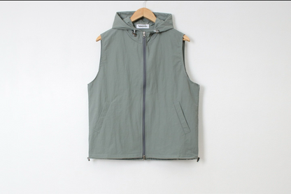 Naylon Hoodie Vest #PB087