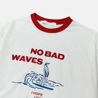 NO BAD WAVES shot sleeve
