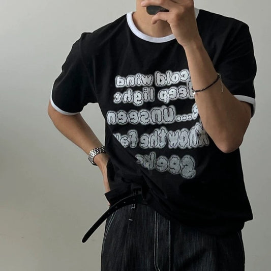 Vintage Bubble Letter Graphic Tee (預訂款 同款買2件起78折)