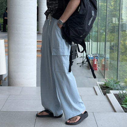Summer Denim Cargo Pants