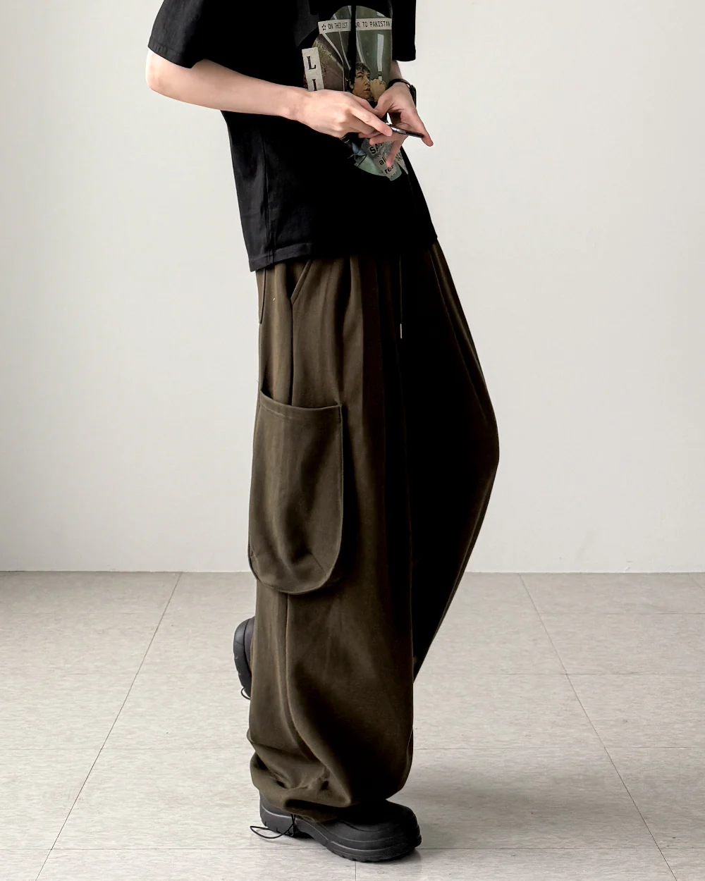 Pin Tuck Pants
