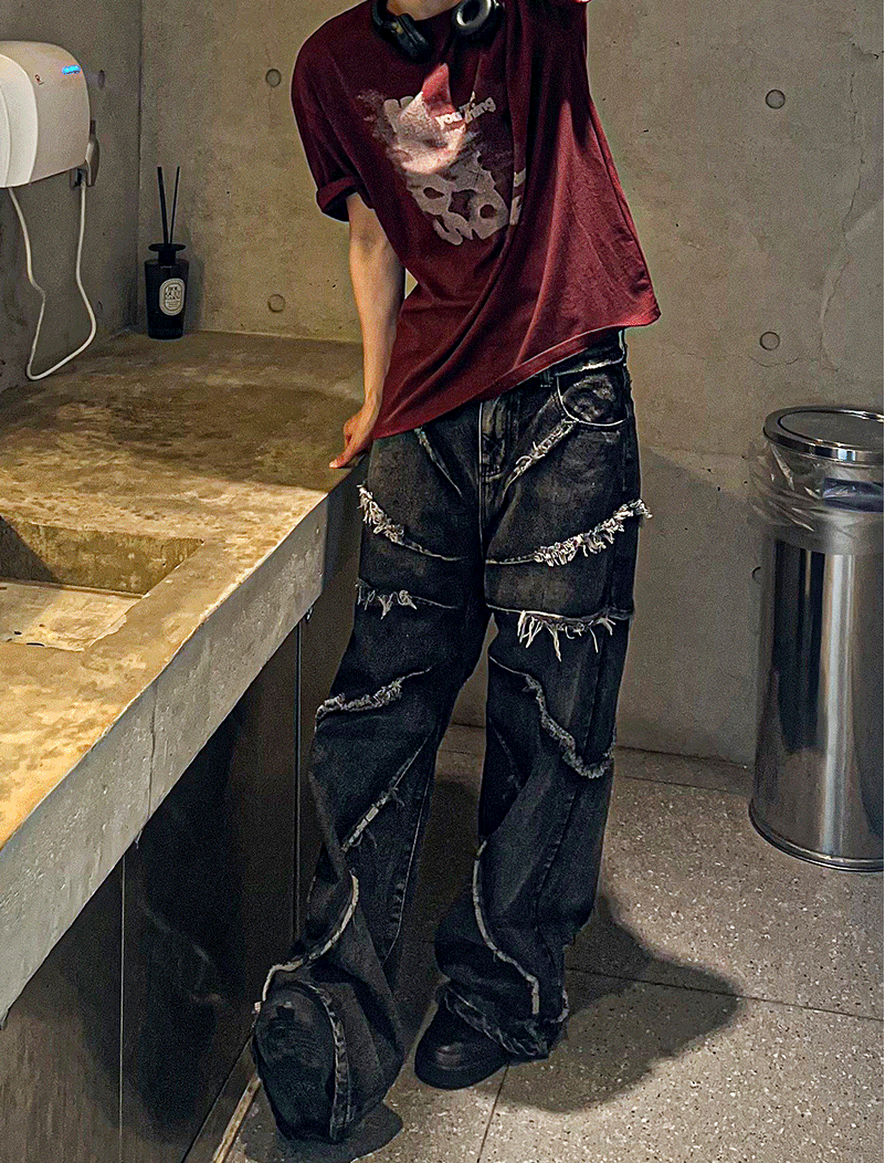CUT-OFF Pants