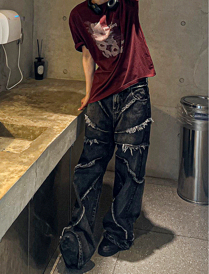 CUT-OFF Pants