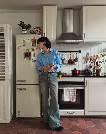 Vintage Bootcut Pants