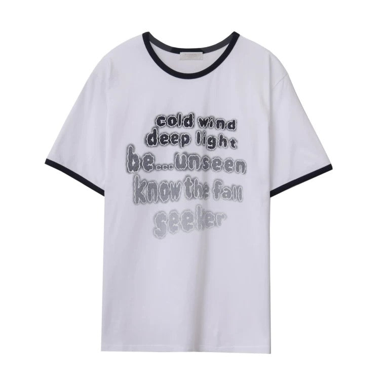 Vintage Bubble Letter Graphic Tee (預訂款 同款買2件起78折)