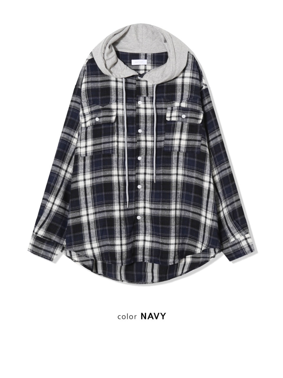 Street Checked Hoodie